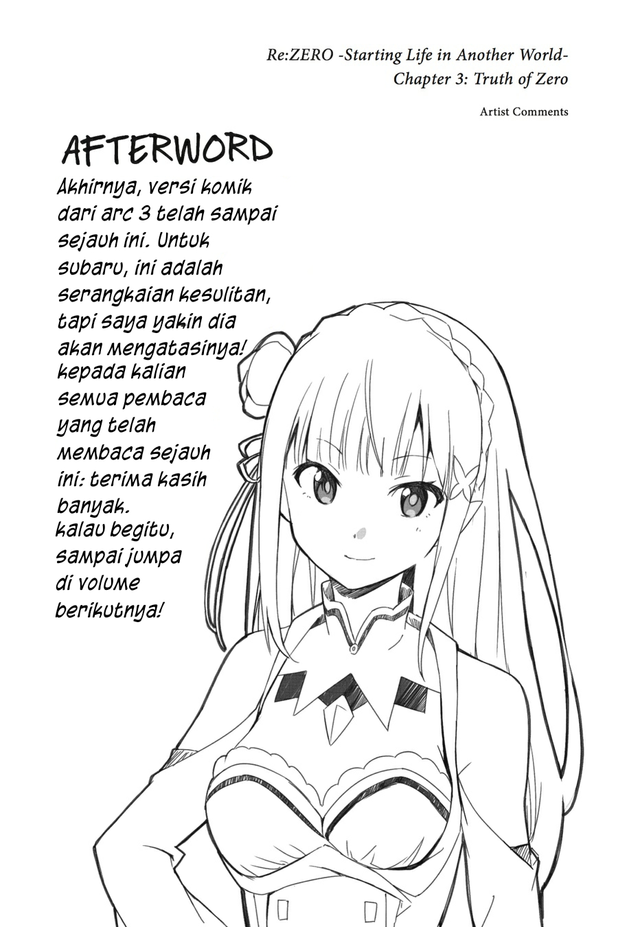 Re:Zero kara Hajimeru Isekai Seikatsu: Dai-3 Shou - Truth of Zero Chapter 14 - halaman 45