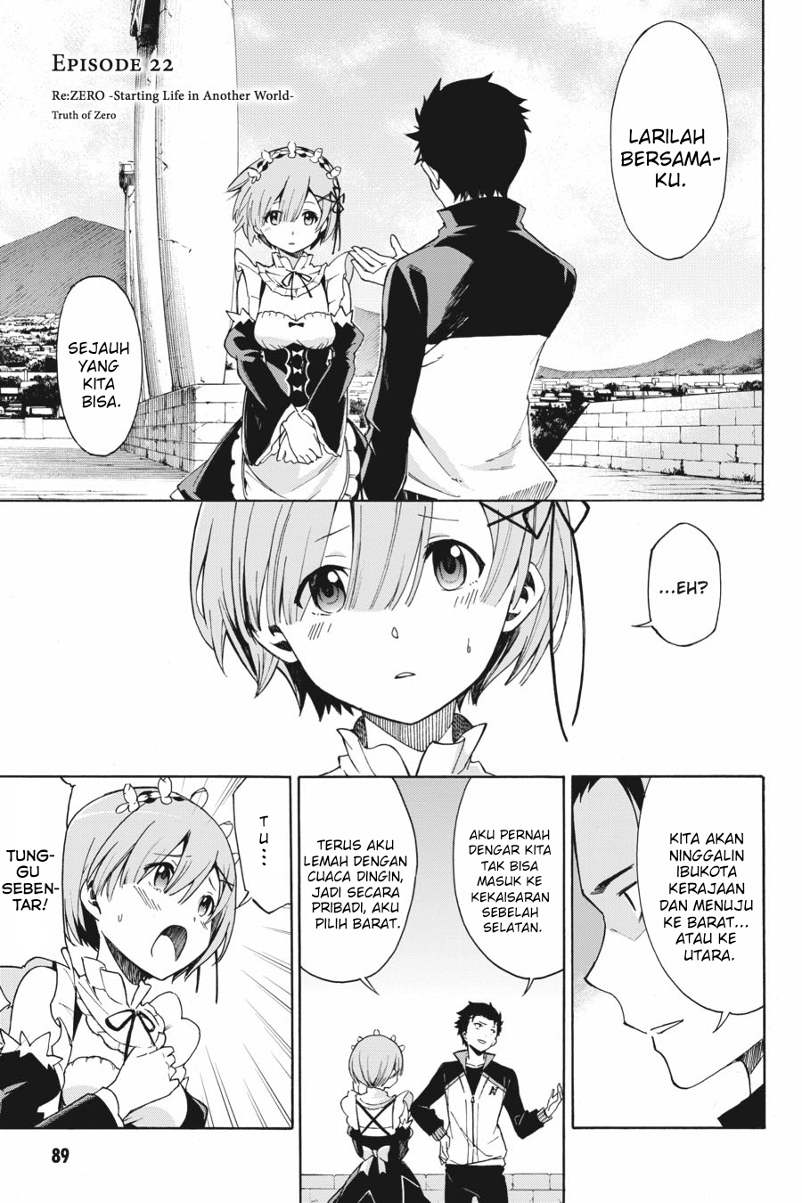 Re:Zero kara Hajimeru Isekai Seikatsu: Dai-3 Shou - Truth of Zero Chapter 22 - halaman 1