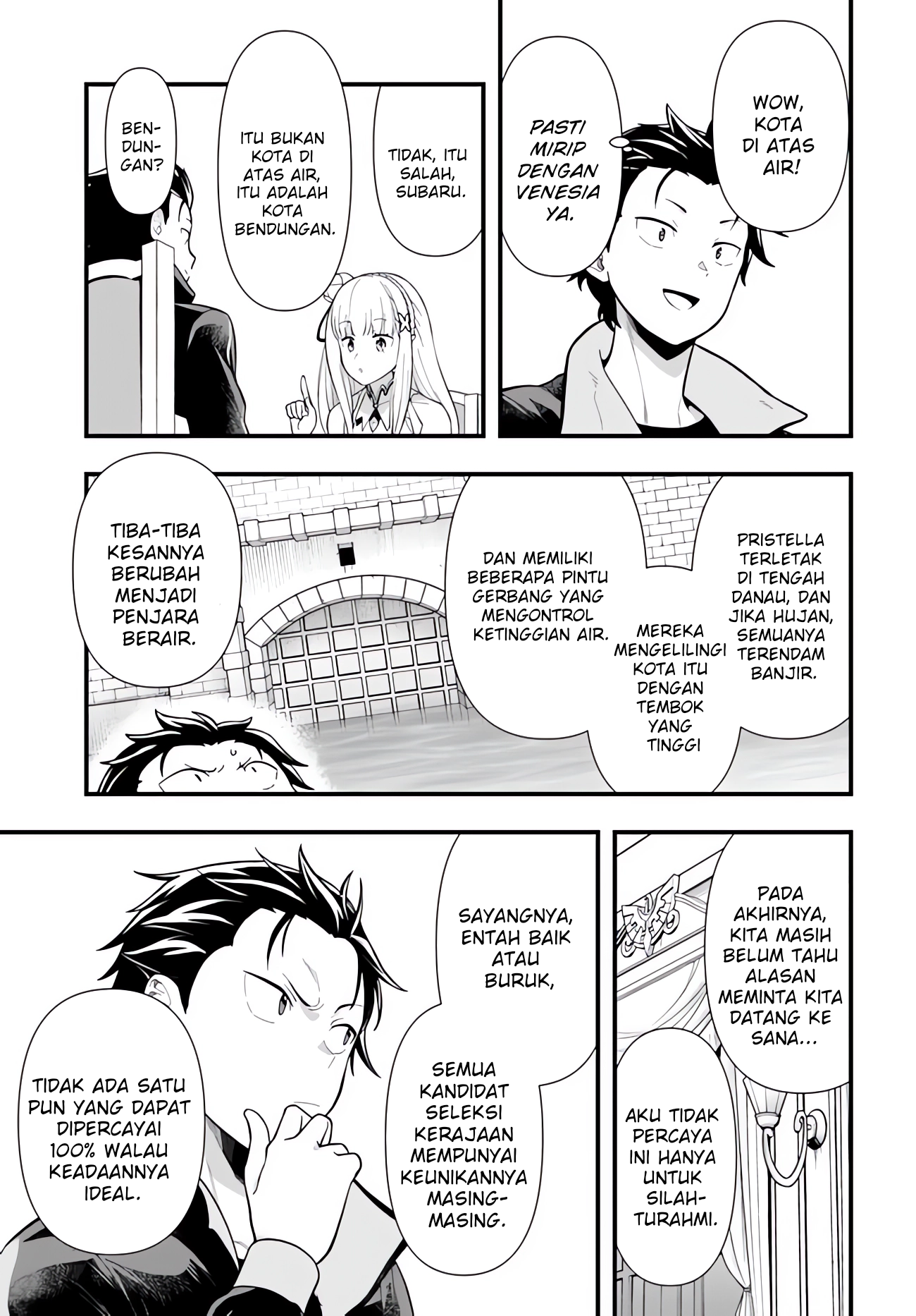 Re:Zero kara Hajimeru Isekai Seikatsu: Dai-5 Shou - Mizu no Miyako to Eiyuu no Uta Chapter 1.1 - halaman 20