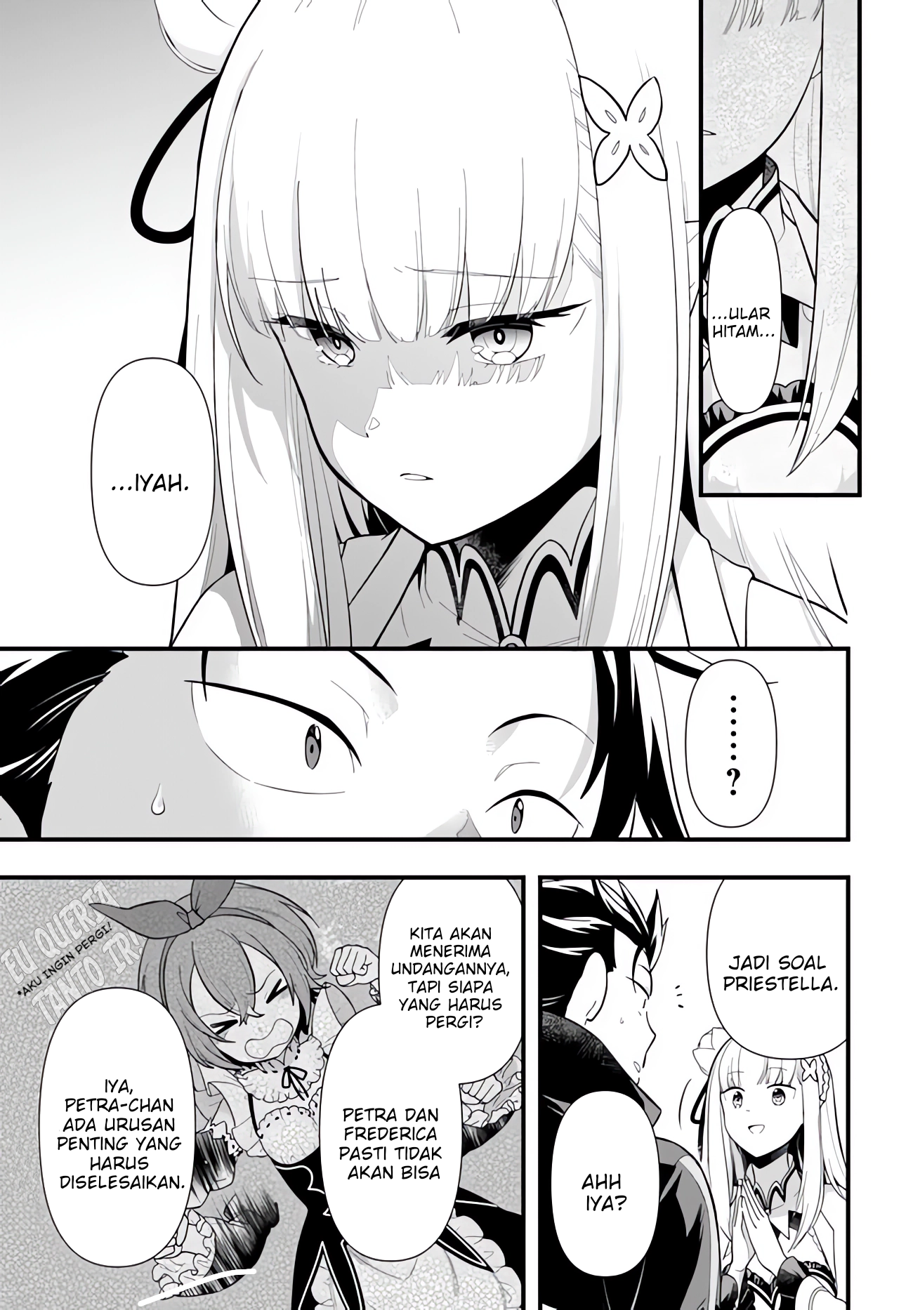 Re:Zero kara Hajimeru Isekai Seikatsu: Dai-5 Shou - Mizu no Miyako to Eiyuu no Uta Chapter 1.1 - halaman 22