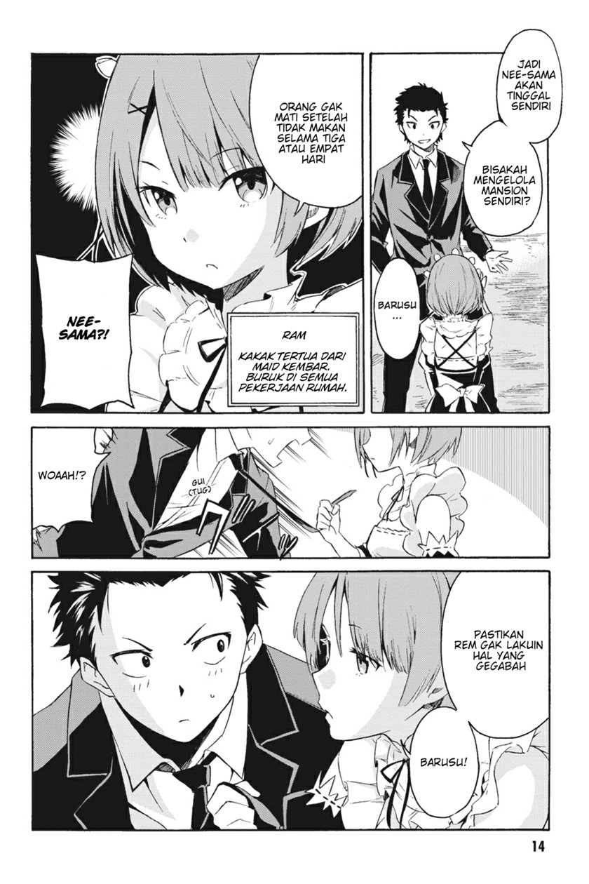 Re:Zero Kara Hajimeru Isekai Seikatsu – Daisanshou – Truth of Zero Chapter 1 - halaman 13