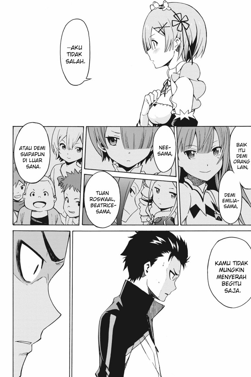 Re:Zero Kara Hajimeru Isekai Seikatsu – Daisanshou – Truth of Zero Chapter 22 - halaman 22