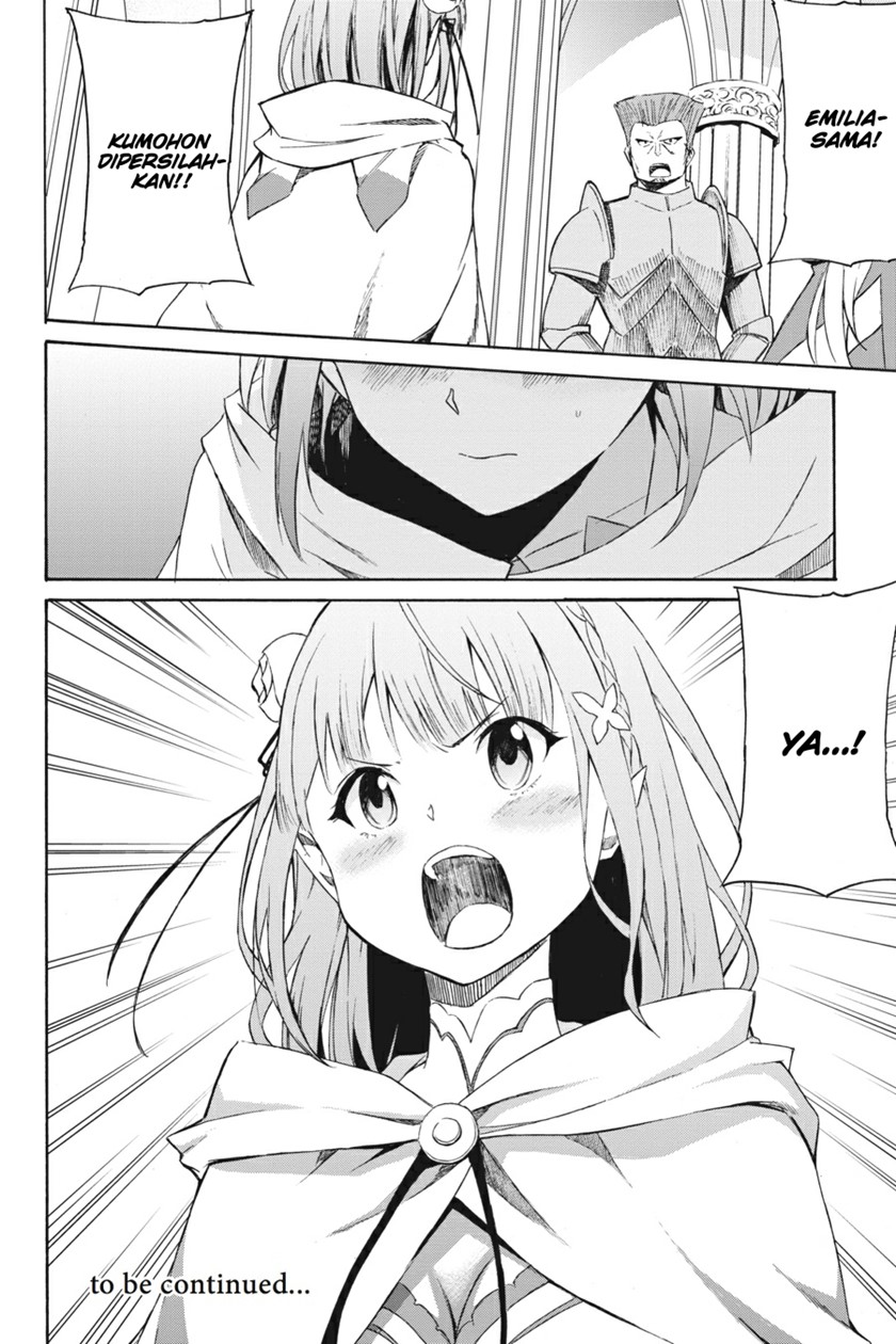 Re:Zero Kara Hajimeru Isekai Seikatsu – Daisanshou – Truth of Zero Chapter 5 - halaman 38