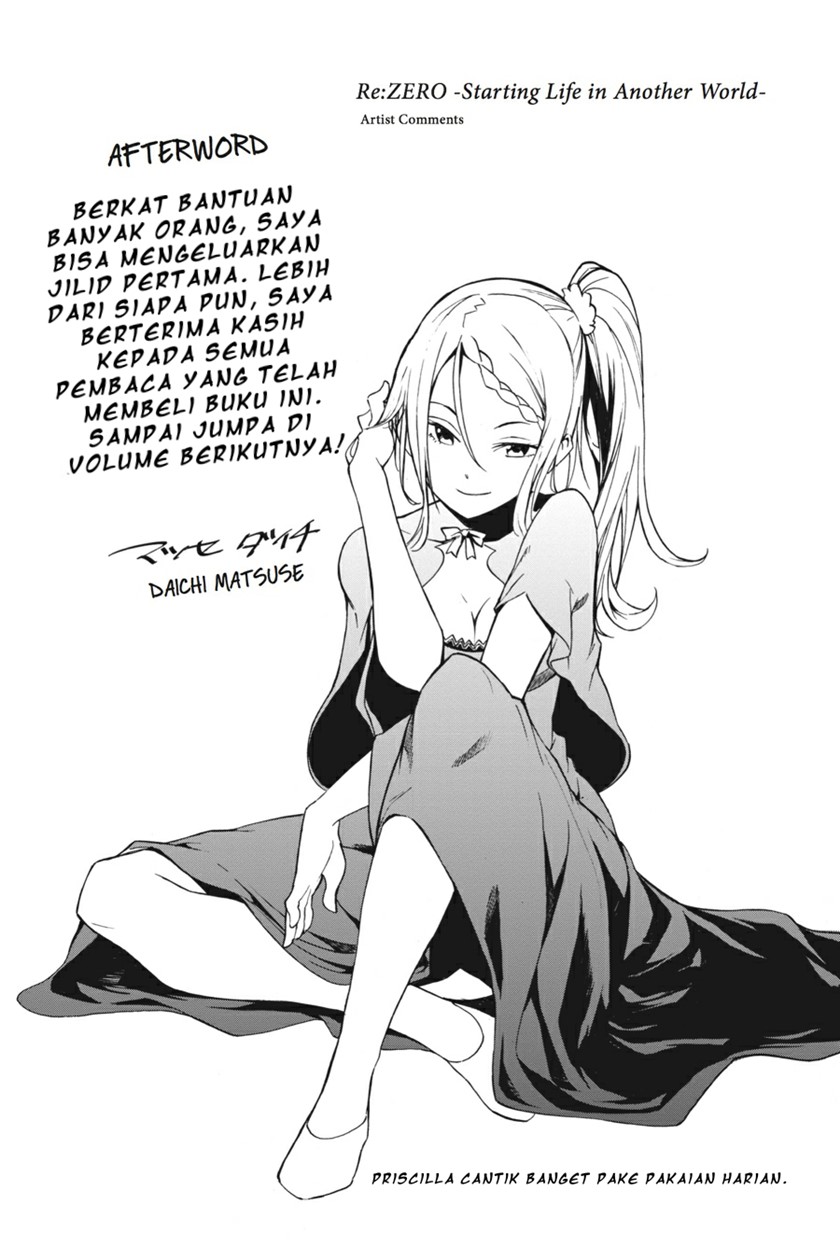 Re:Zero Kara Hajimeru Isekai Seikatsu – Daisanshou – Truth of Zero Chapter 5 - halaman 40