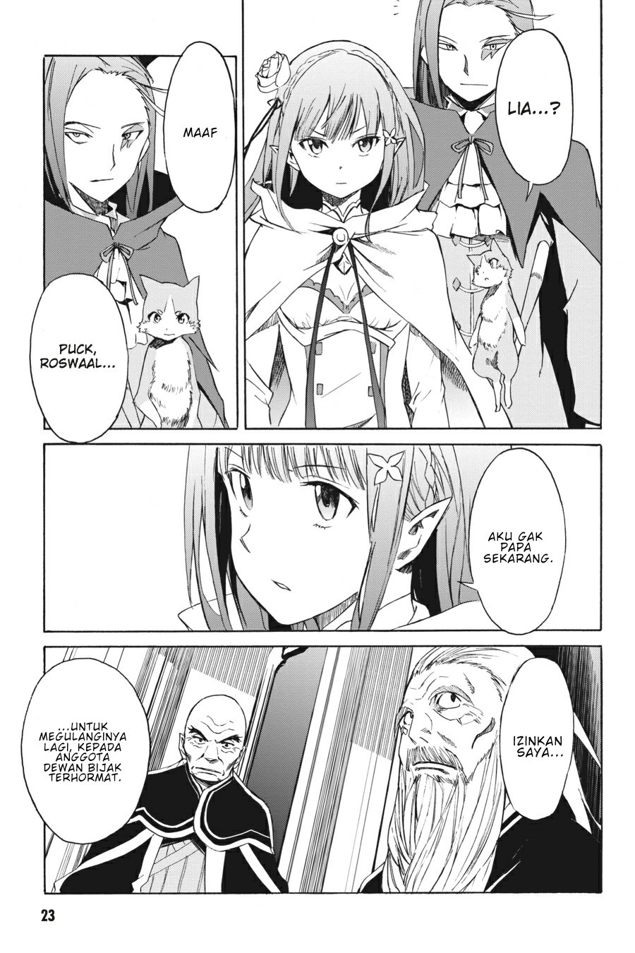 Re:Zero Kara Hajimeru Isekai Seikatsu – Daisanshou – Truth of Zero Chapter 6 - halaman 21