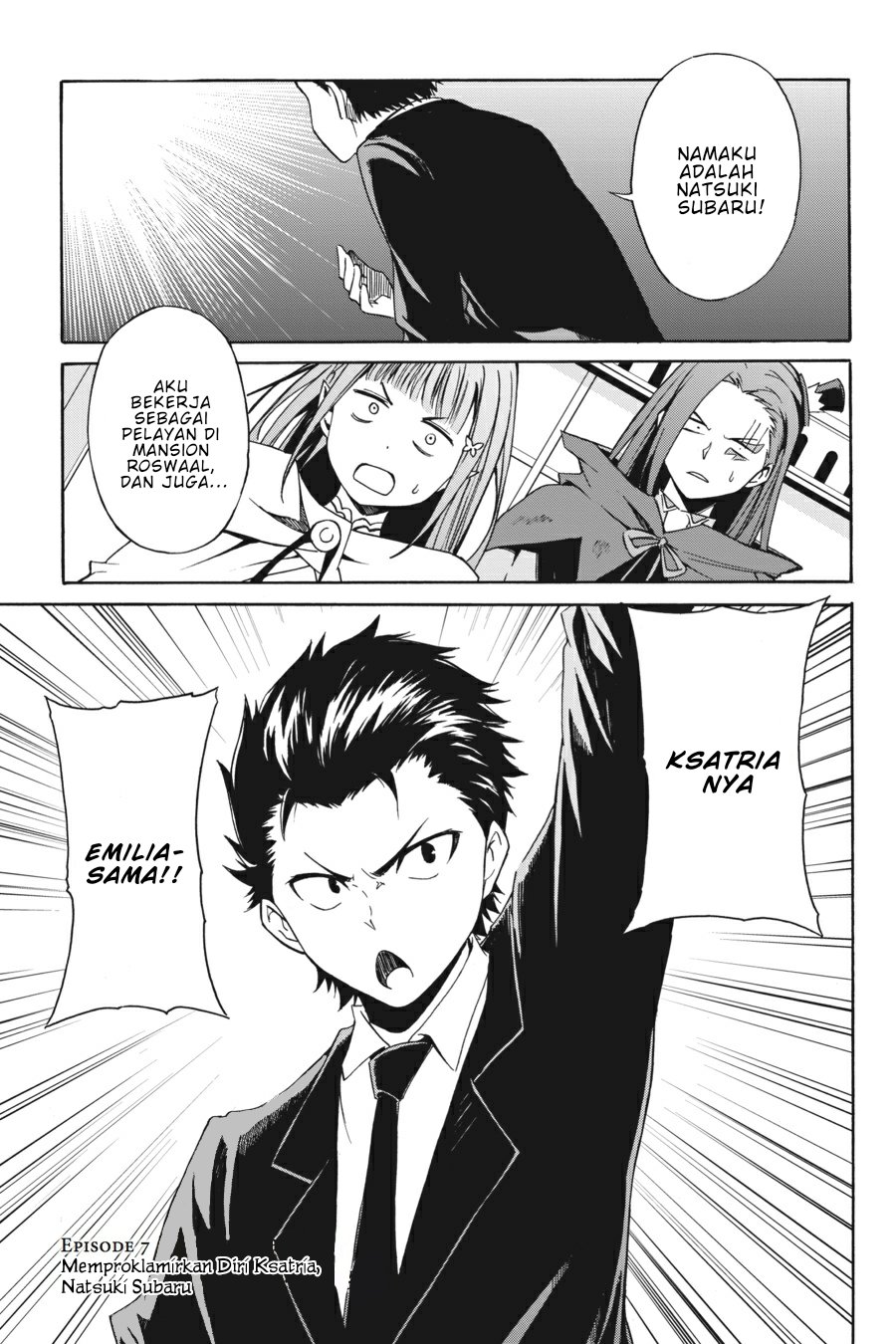 Re:Zero Kara Hajimeru Isekai Seikatsu – Daisanshou – Truth of Zero Chapter 7 - halaman 1