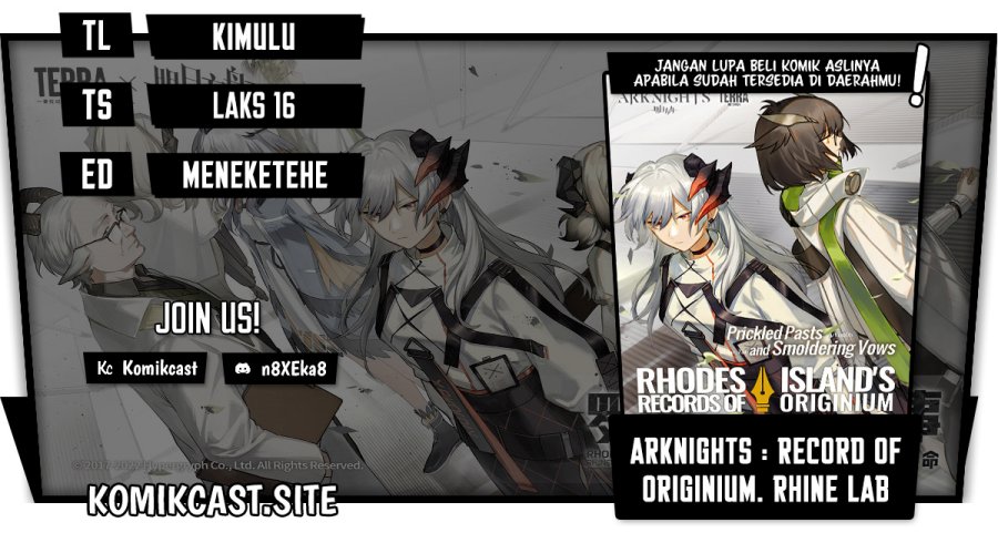 Rhodes Island’s Records Of Originium – Rhine Lab Chapter 2.2 - halaman 1
