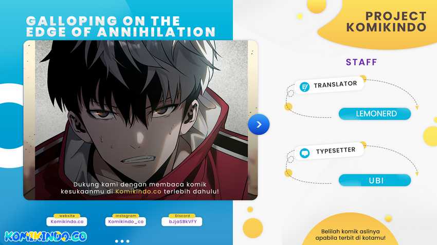 Riding On The Edge Of Annihilation Chapter 24 - halaman 1