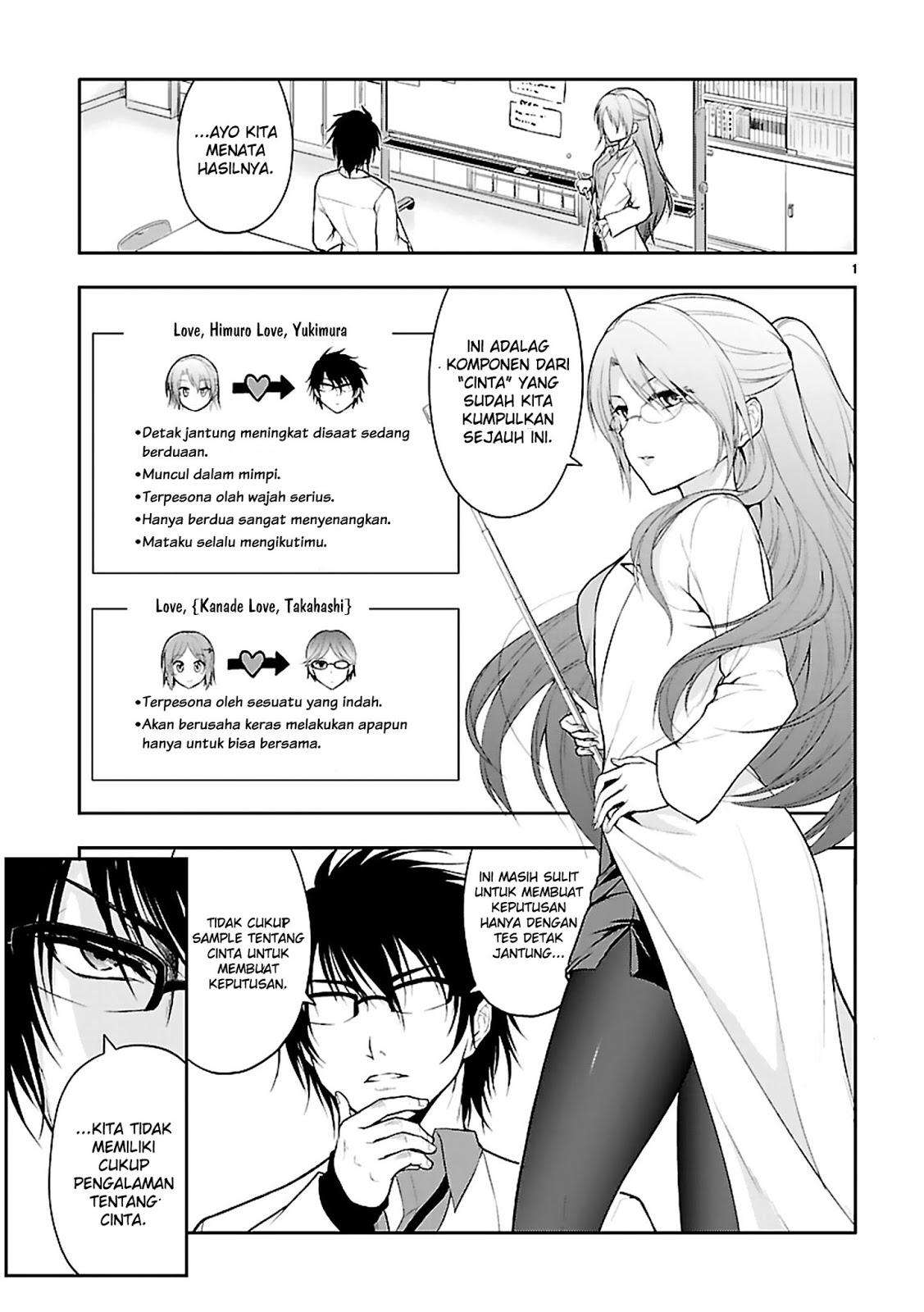 Rike ga Koi ni Ochita no de Shoumeishitemita Chapter 6 - halaman 1