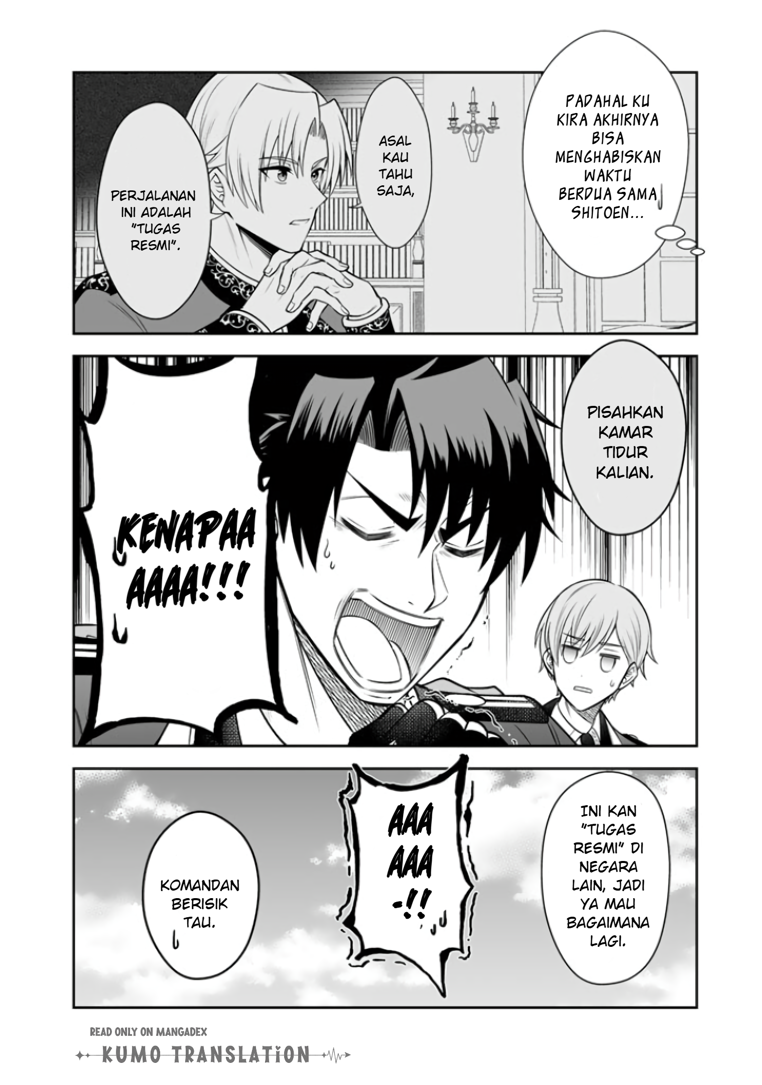 Ringoku kara Kita Yome ga Kawaisugite Doushiyou. Chapter 21 - halaman 3