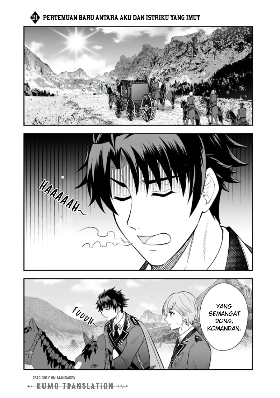 Rinkoku kara Kita Yome ga Kawaisugite Doushiyou Chapter 21 - halaman 2