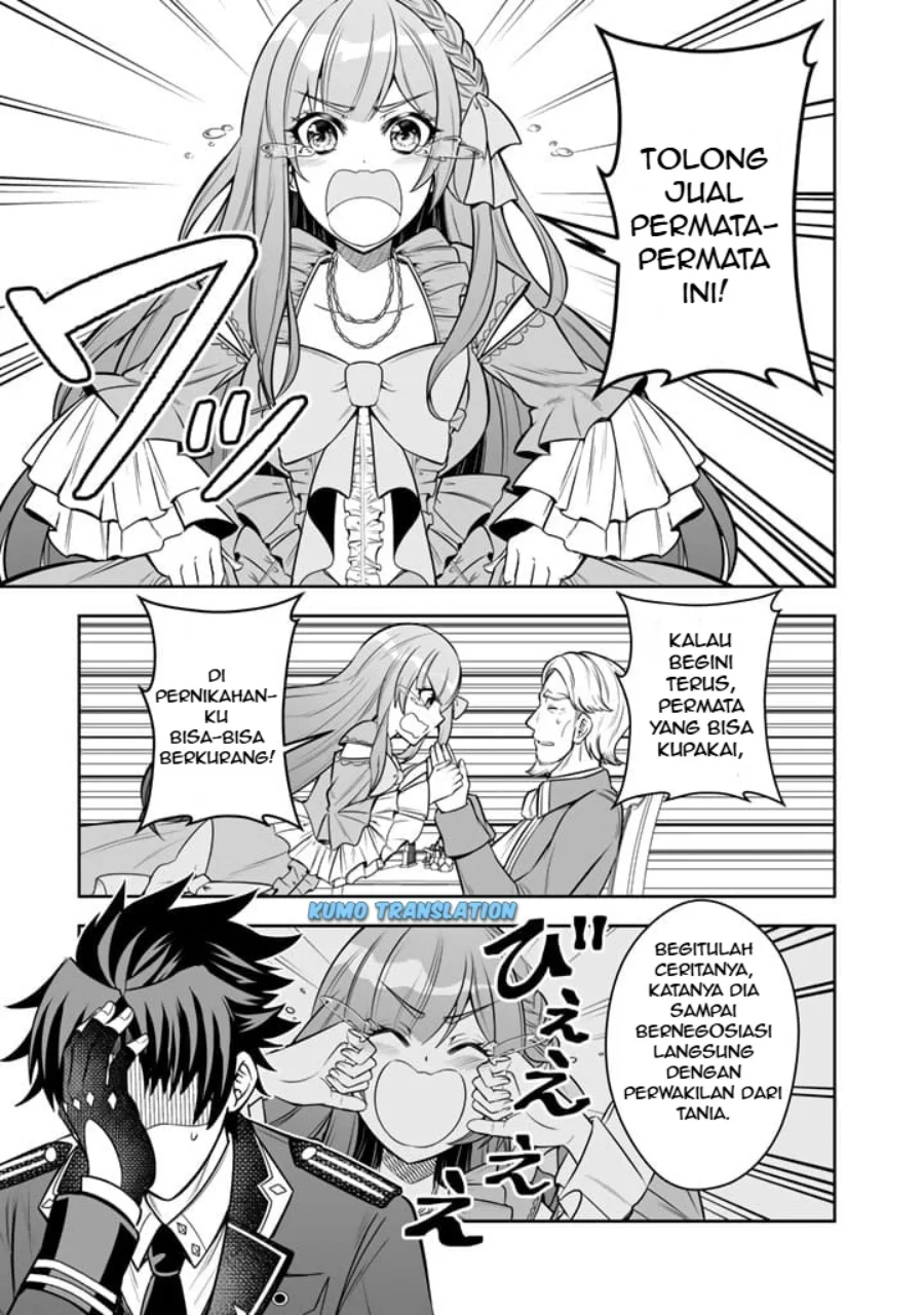 Rinkoku kara Kita Yome ga Kawaisugite Doushiyou Chapter 6.2 - halaman 3