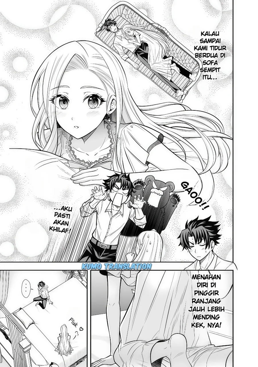 Rinkoku kara Kita Yome ga Kawaisugite Doushiyou Chapter 7.1 - halaman 8