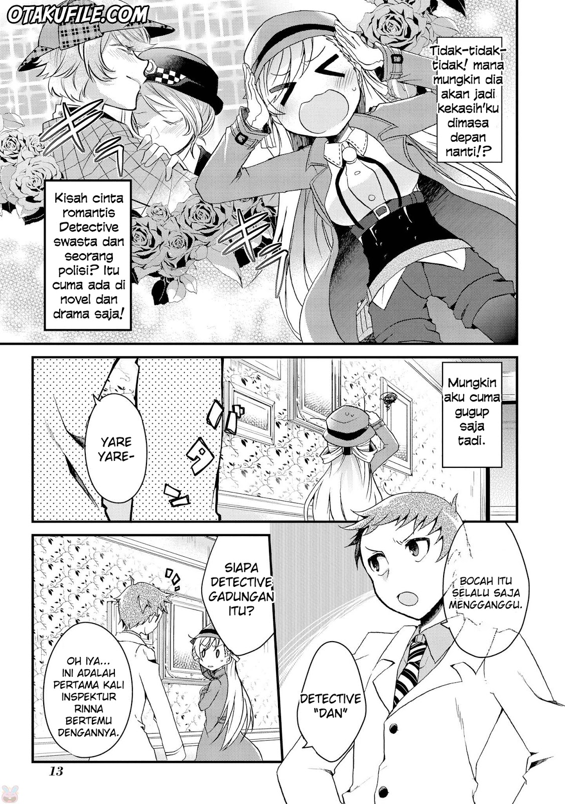Rinna Keibu wa Iki ga Dekinai Chapter 1 - halaman 14