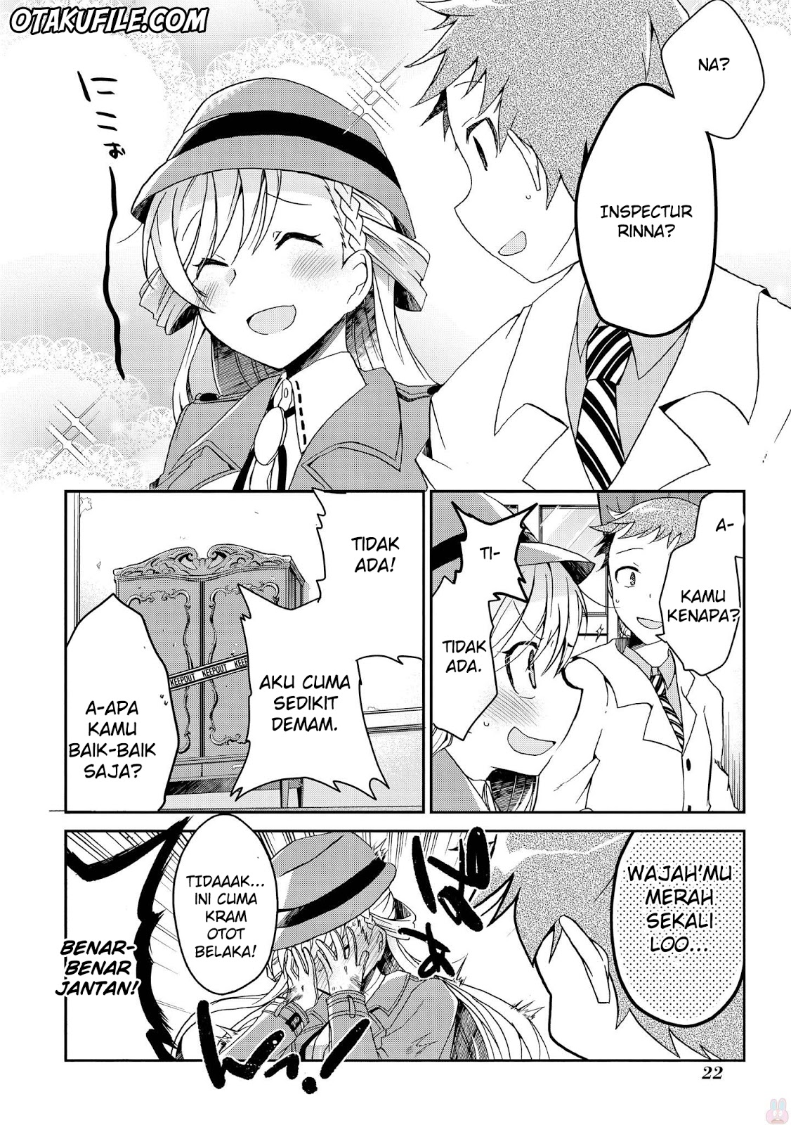 Rinna Keibu wa Iki ga Dekinai Chapter 1 - halaman 23