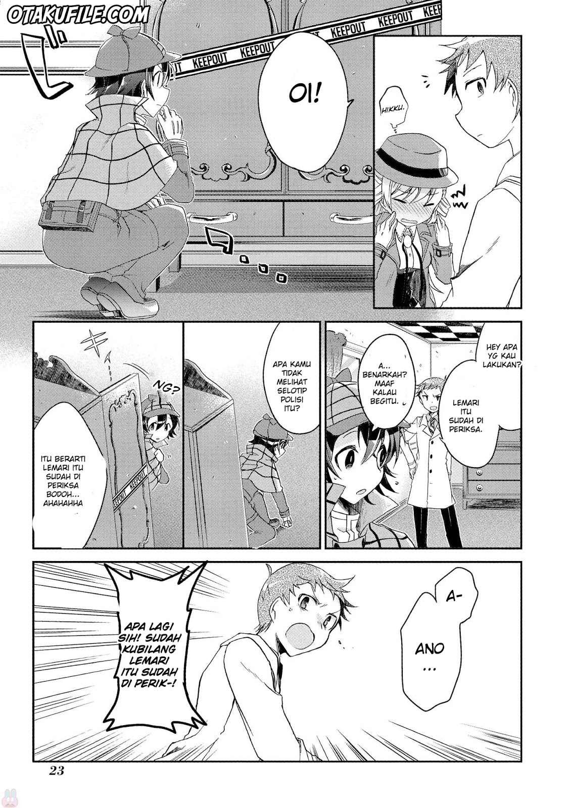 Rinna Keibu wa Iki ga Dekinai Chapter 1 - halaman 24