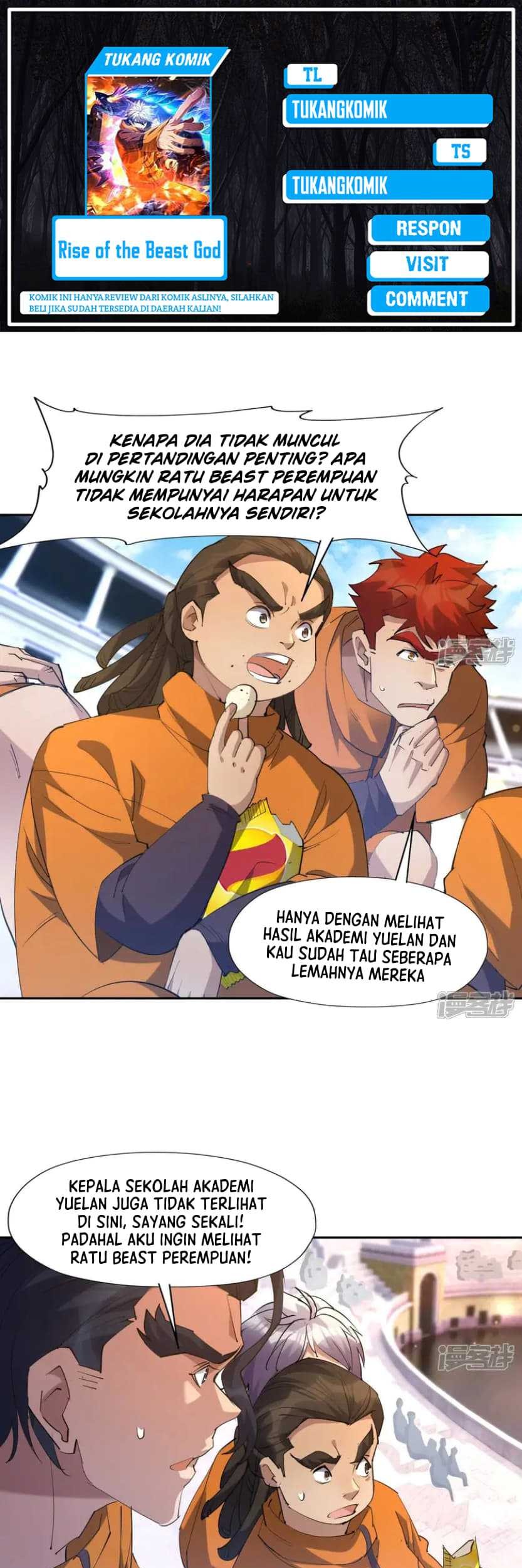Rise Of The Beast God Chapter 73 - halaman 1