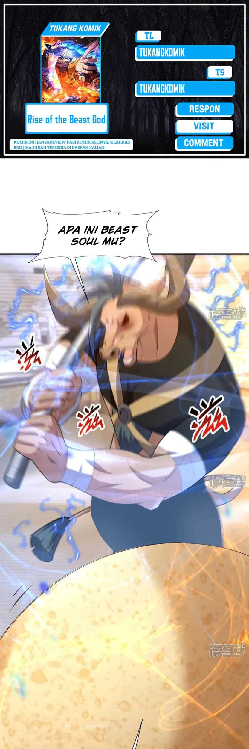 Rise Of The Beast God Chapter 76 - halaman 1
