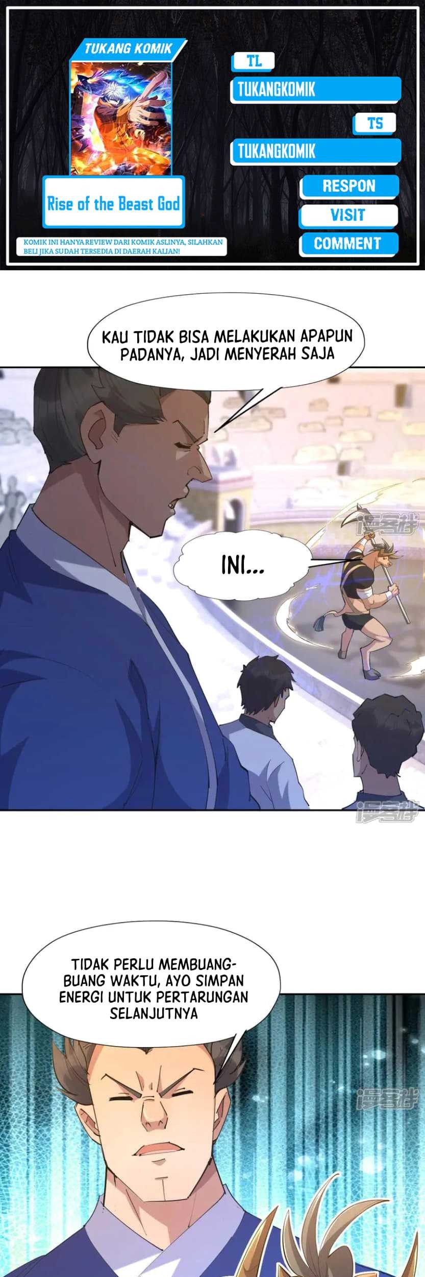 Rise Of The Beast God Chapter 77 - halaman 1