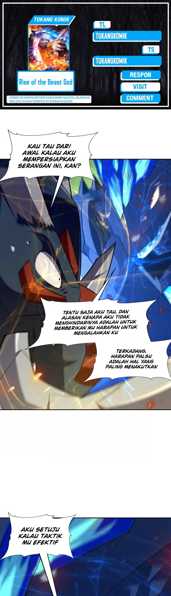 Rise Of The Beast God Chapter 83 - halaman 1