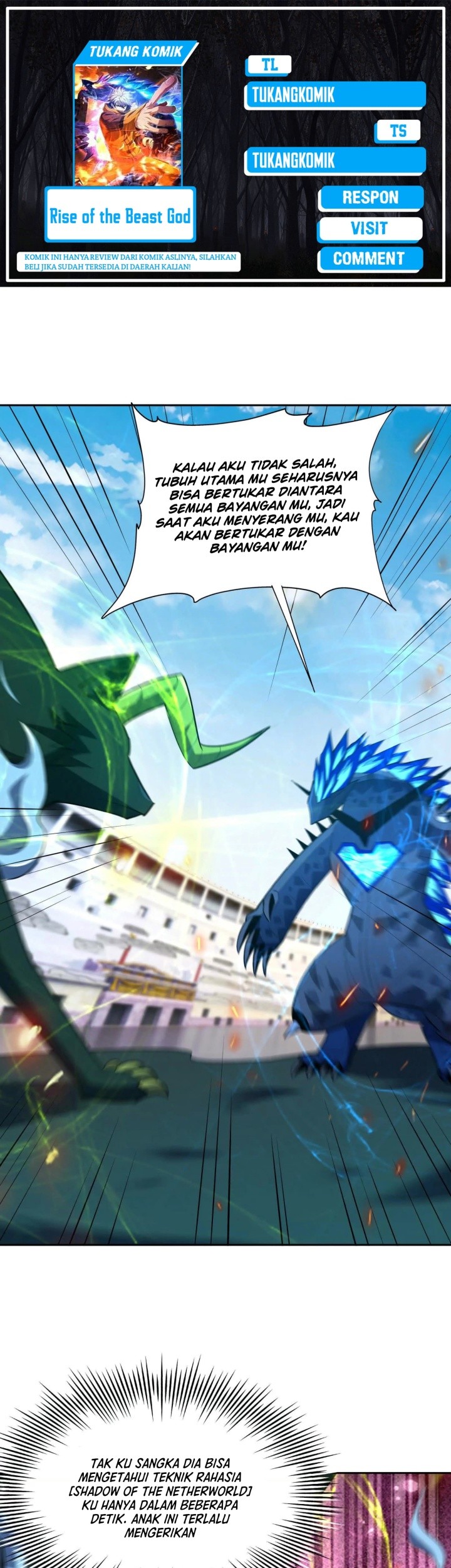 Rise Of The Beast God Chapter 86 - halaman 1