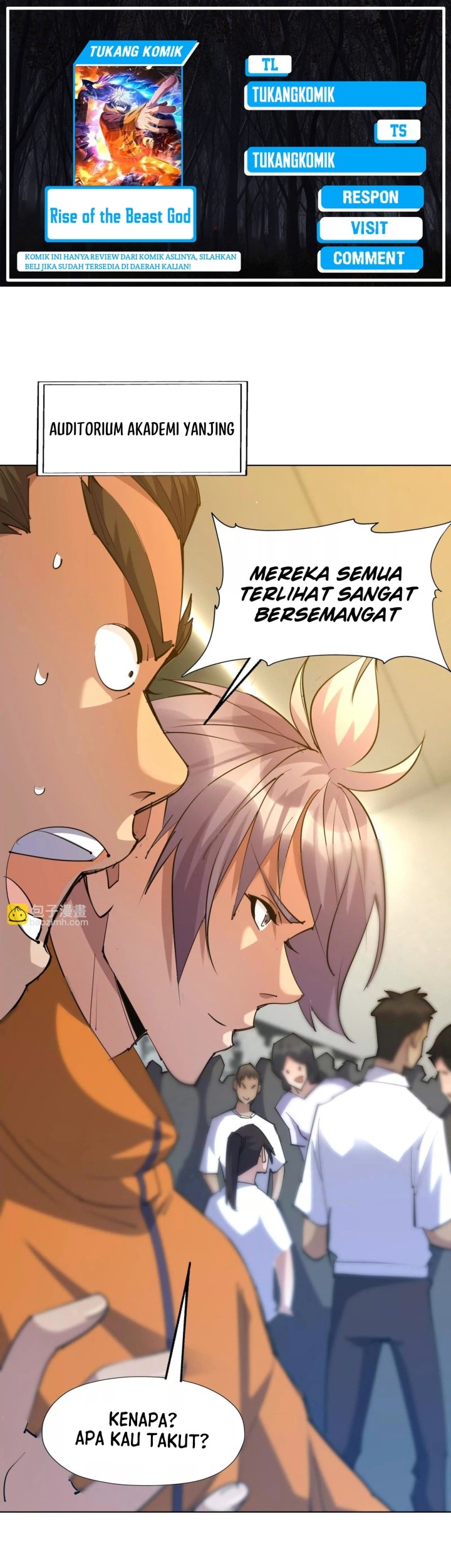 Rise Of The Beast God Chapter 91 - halaman 1