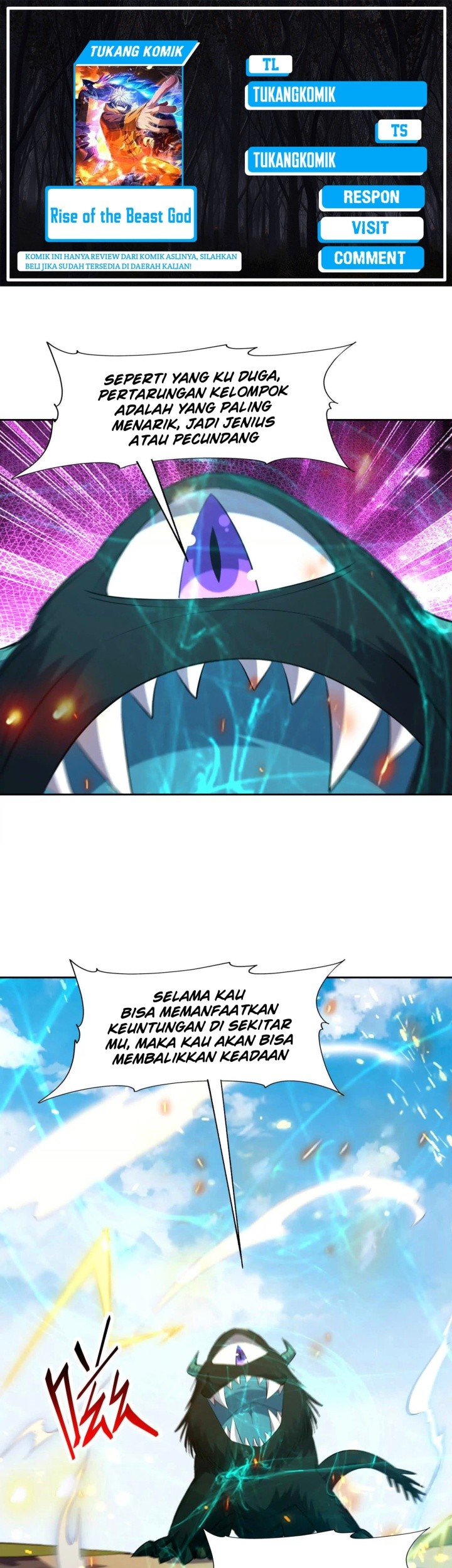 Rise Of The Beast God Chapter 93 - halaman 1