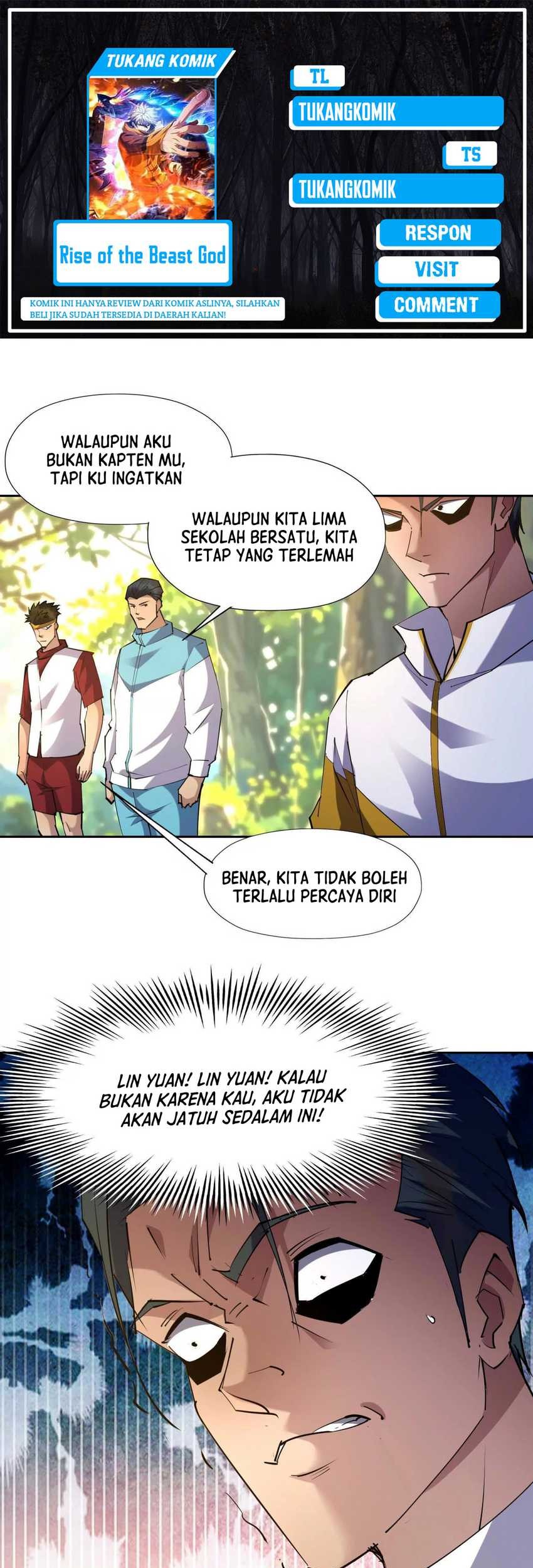 Rise Of The Beast God Chapter 95 - halaman 1