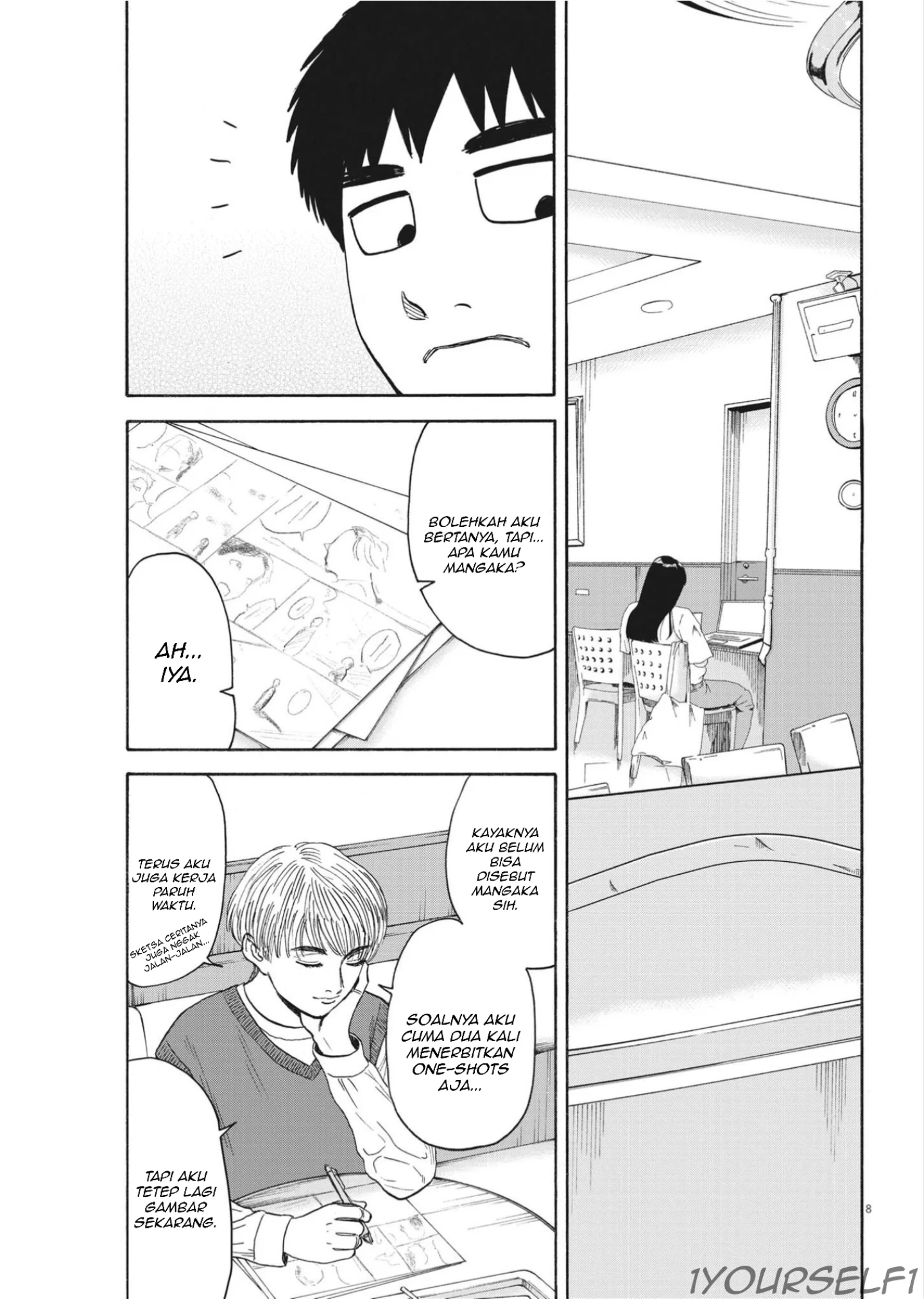 Robou no Fujii Chapter 11 - halaman 8