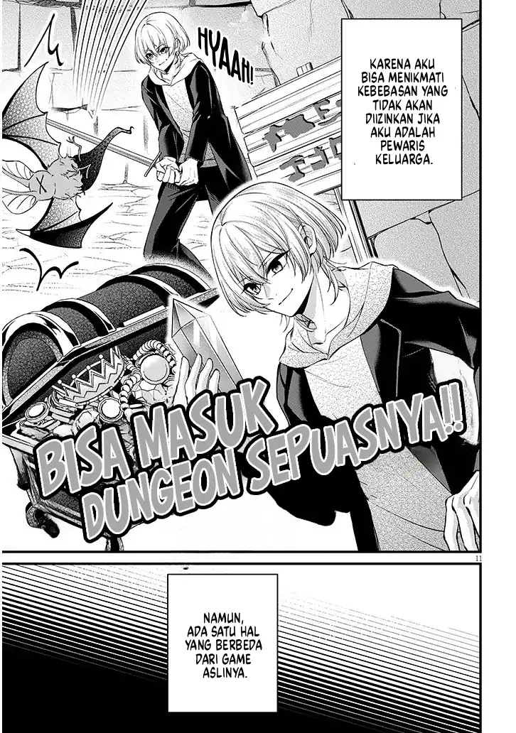 Rojiura de Hirotta Onnanoko ga Bad End-go no Otome Game no Heroine Datta Ken Chapter 1 - halaman 12