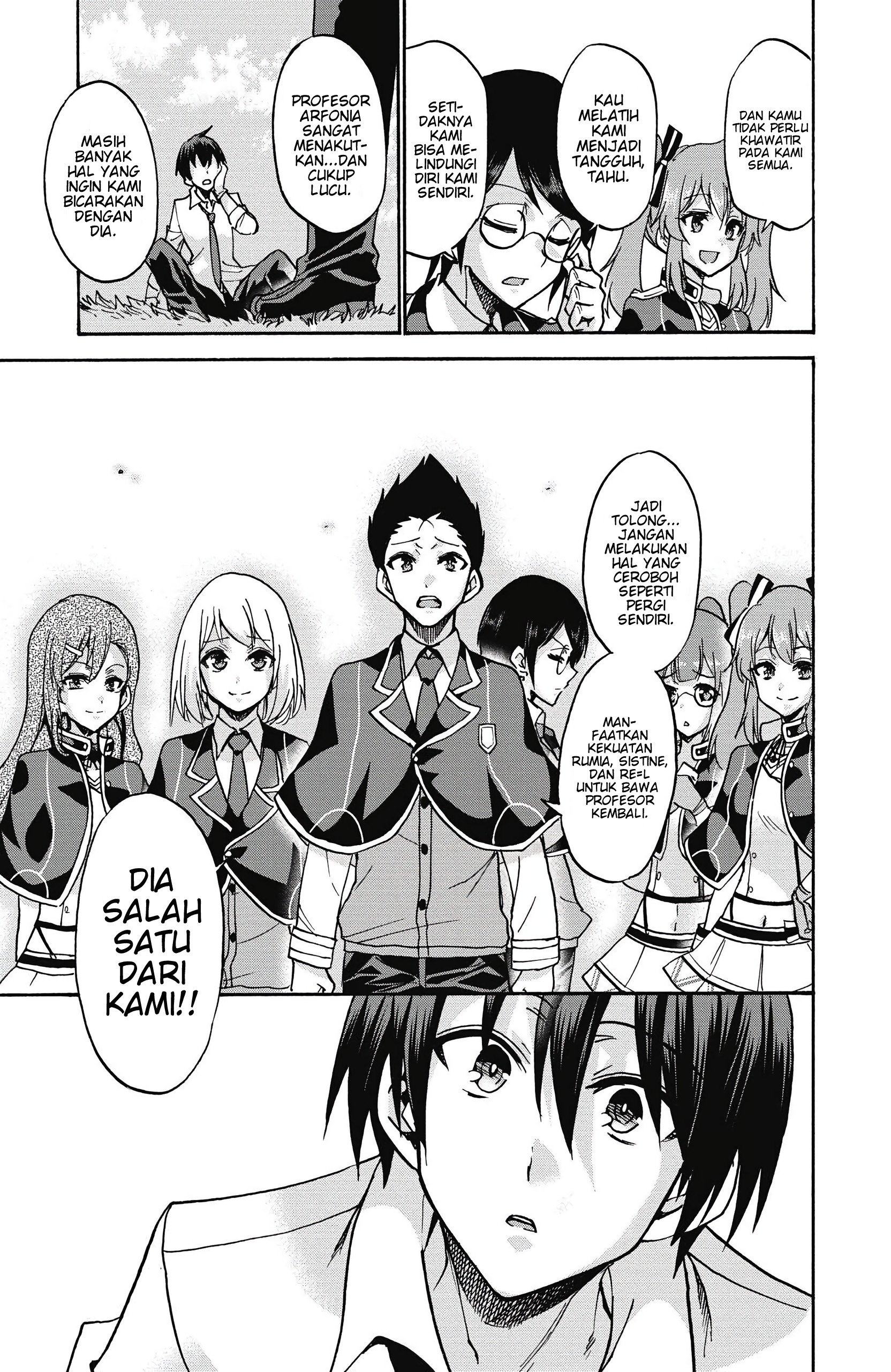 Rokudenashi Majutsu Koushi to Akashic Records Chapter 37 - halaman 36