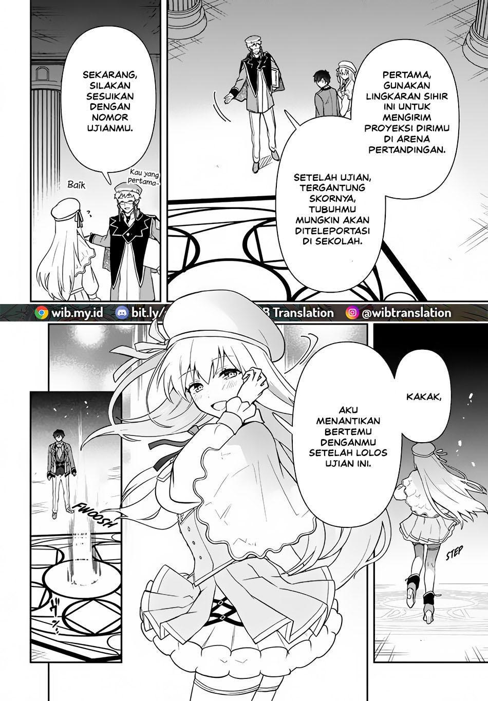 Rokuhime wa Kamigoei ni Koi wo Suru: Saikyou no Shugo Kishi, Tensei shite Mahou Gakuen ni Iku Chapter 10 - halaman 2
