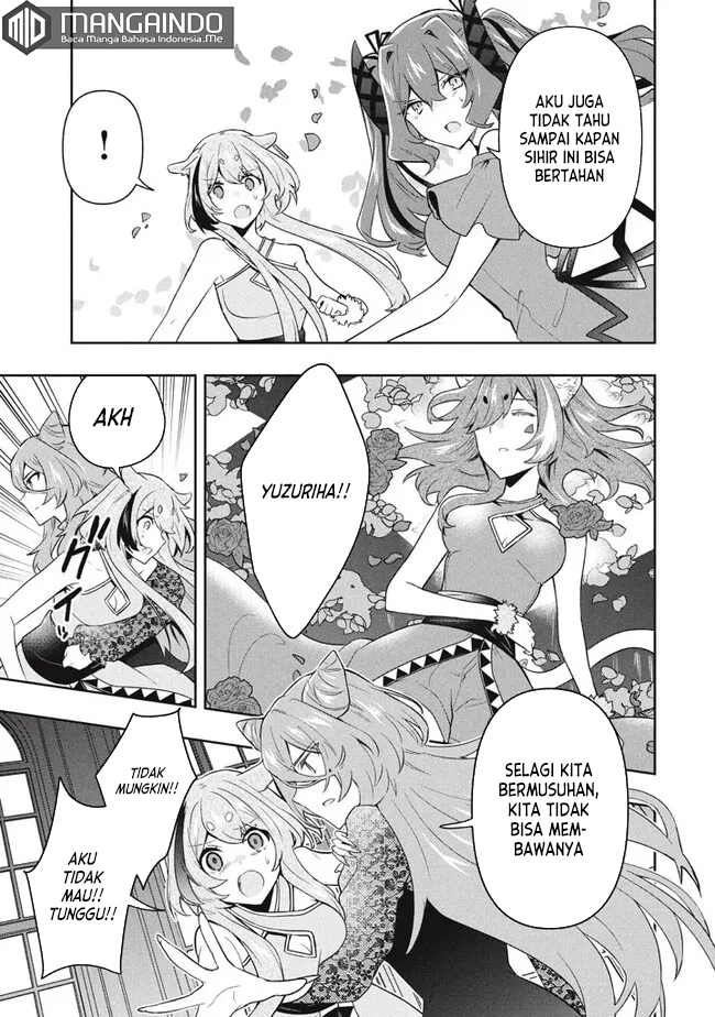 Rokuhime wa Kamigoei ni Koi wo Suru: Saikyou no Shugo Kishi, Tensei shite Mahou Gakuen ni Iku Chapter 73 - halaman 18