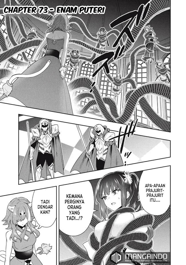 Rokuhime wa Kamigoei ni Koi wo Suru: Saikyou no Shugo Kishi, Tensei shite Mahou Gakuen ni Iku Chapter 73 - halaman 2