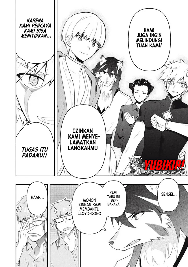 Rokuhime wa Kamigoei ni Koi wo Suru: Saikyou no Shugo Kishi, Tensei shite Mahou Gakuen ni Iku Chapter 75 - halaman 5