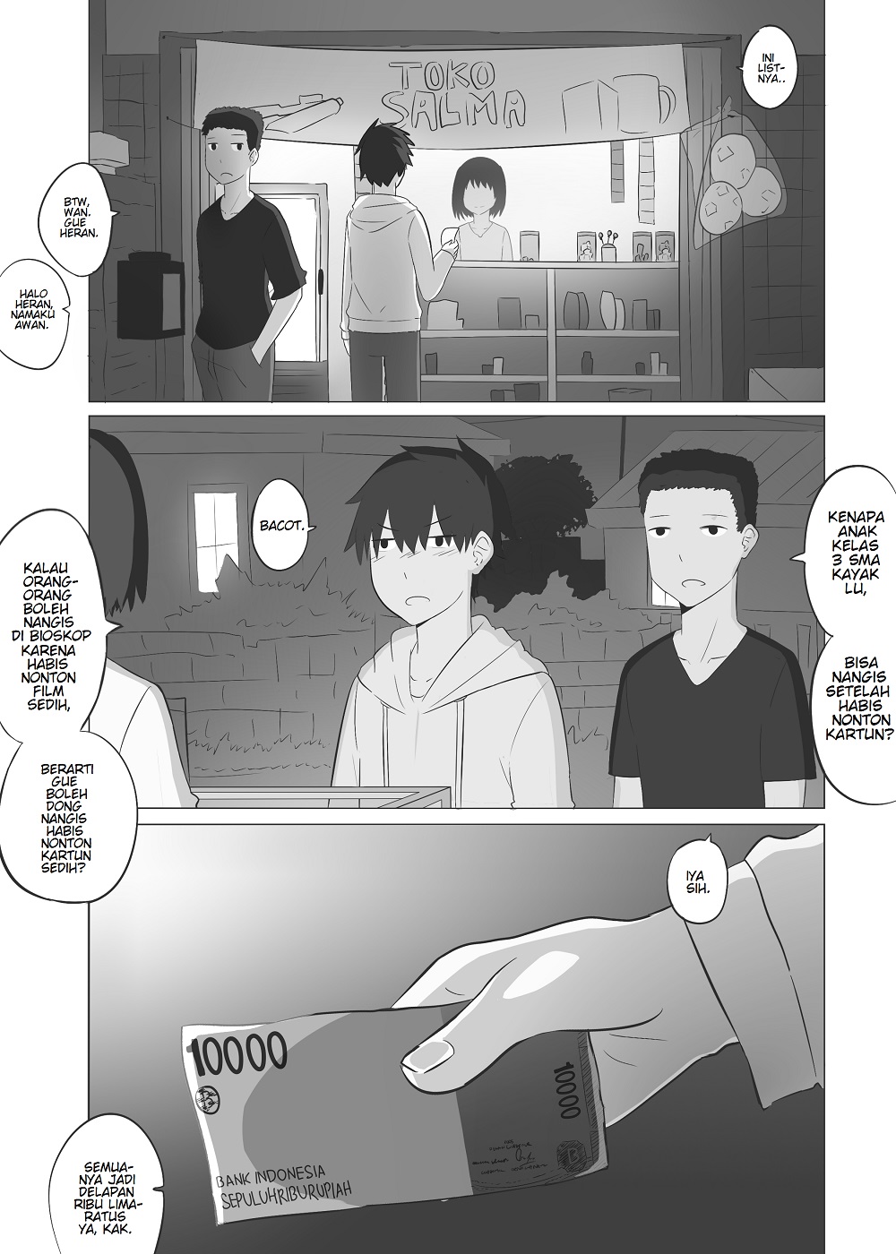 Romance & Disabled : our togetherness in that chair park Chapter 1.1 - halaman 16