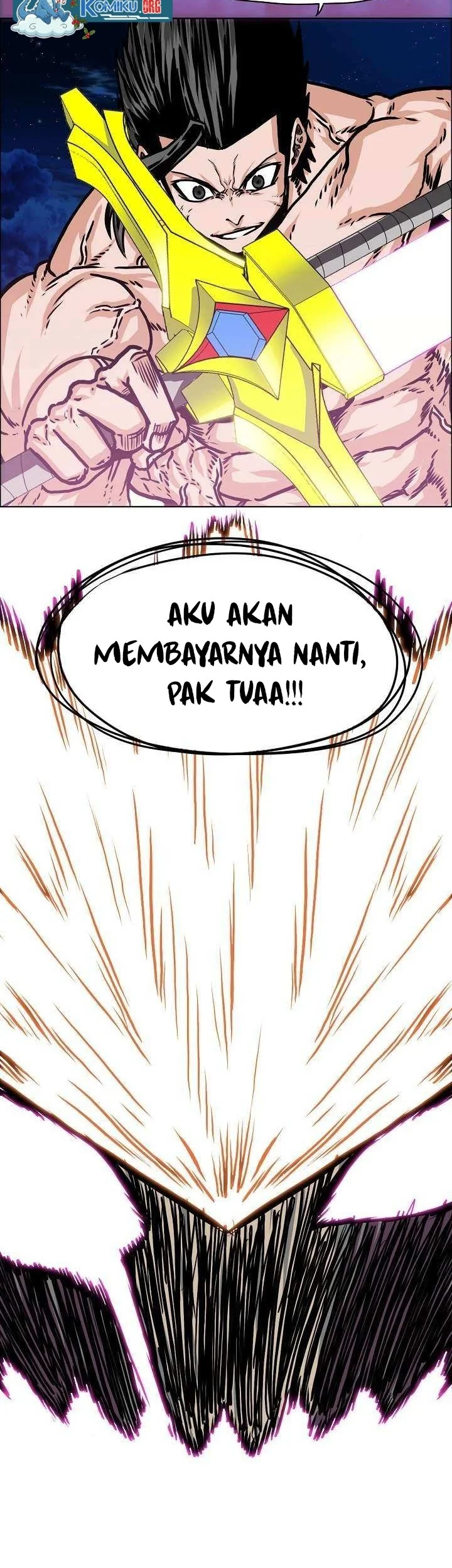 Rooftop Swordmaster Chapter 107 - halaman 58