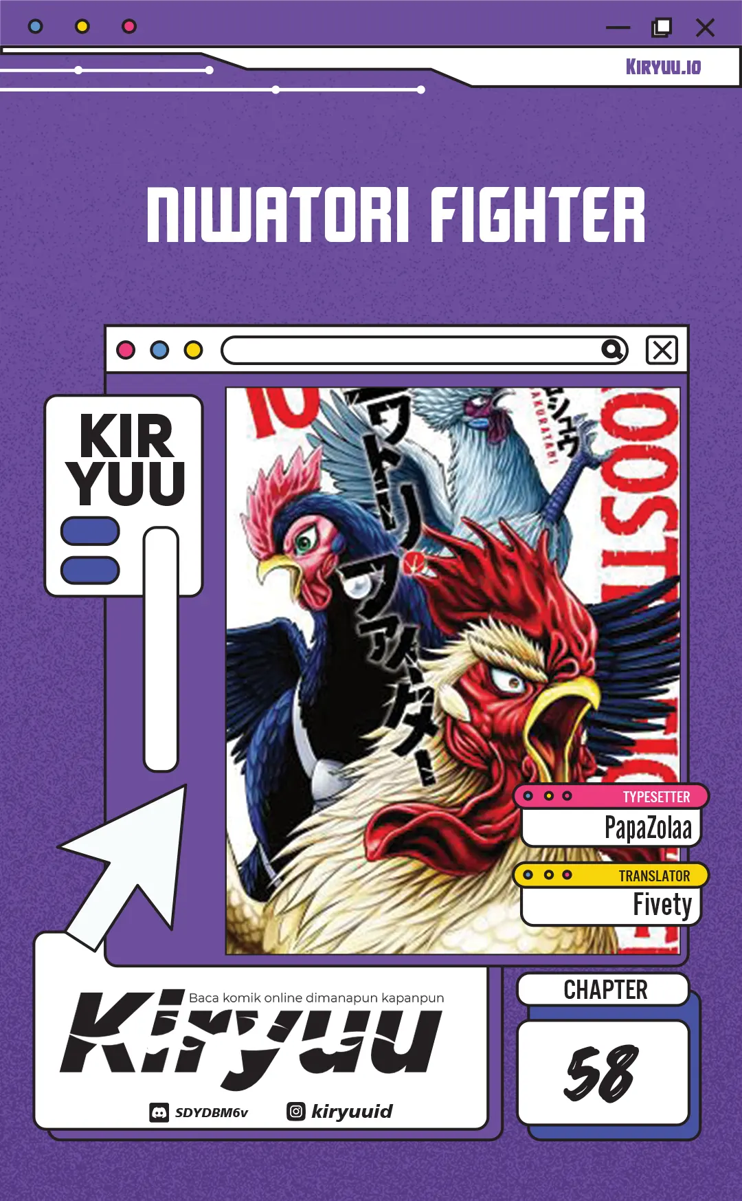 Rooster Fighter Chapter 58 - halaman 1