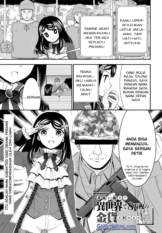 Rougo ni Sonaete Isekai de 8-manmai no Kinka wo Tamemasu Chapter 69 - halaman 2
