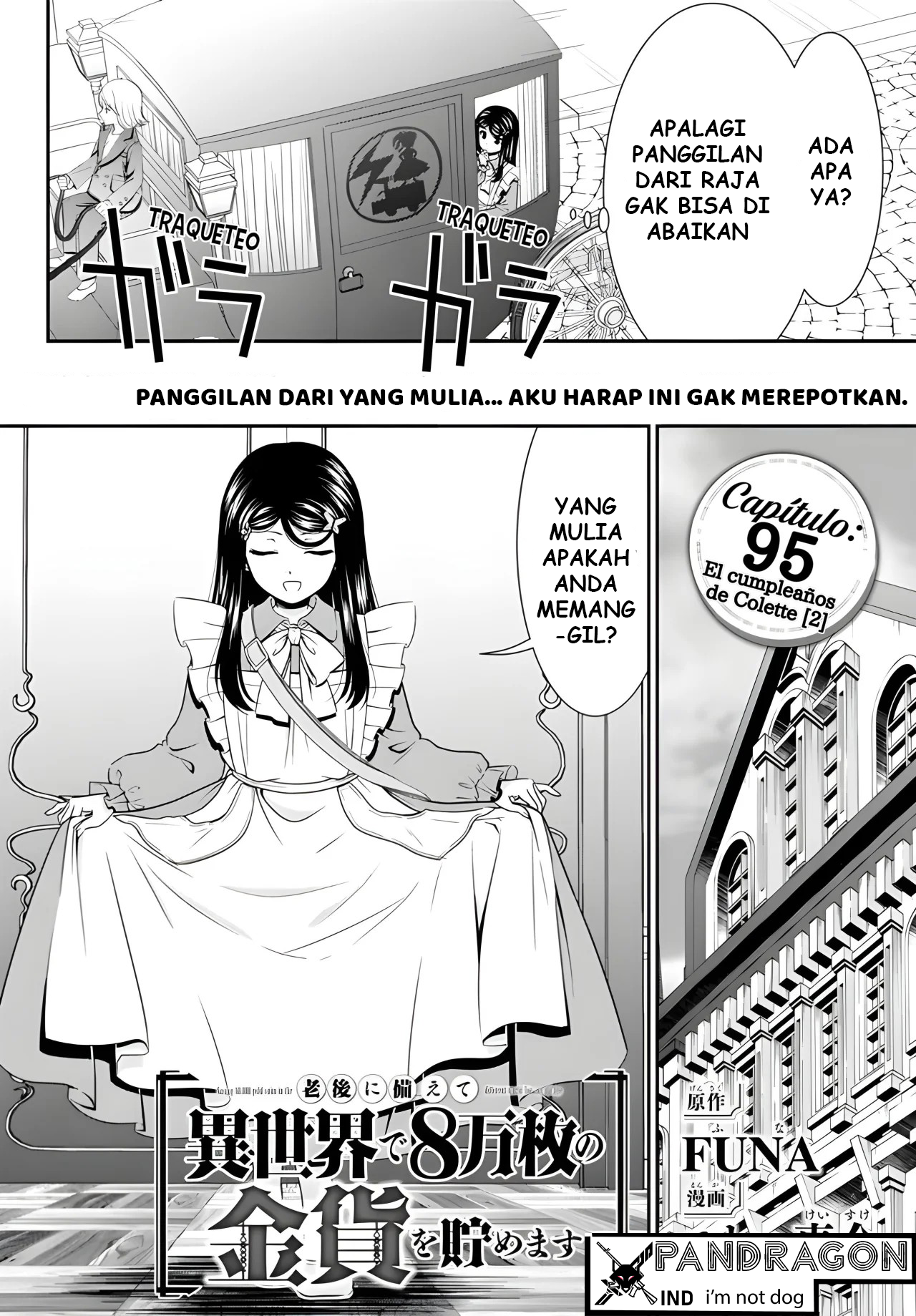 Rougo ni Sonaete Isekai de 8-manmai no Kinka wo Tamemasu Chapter 95 - halaman 2