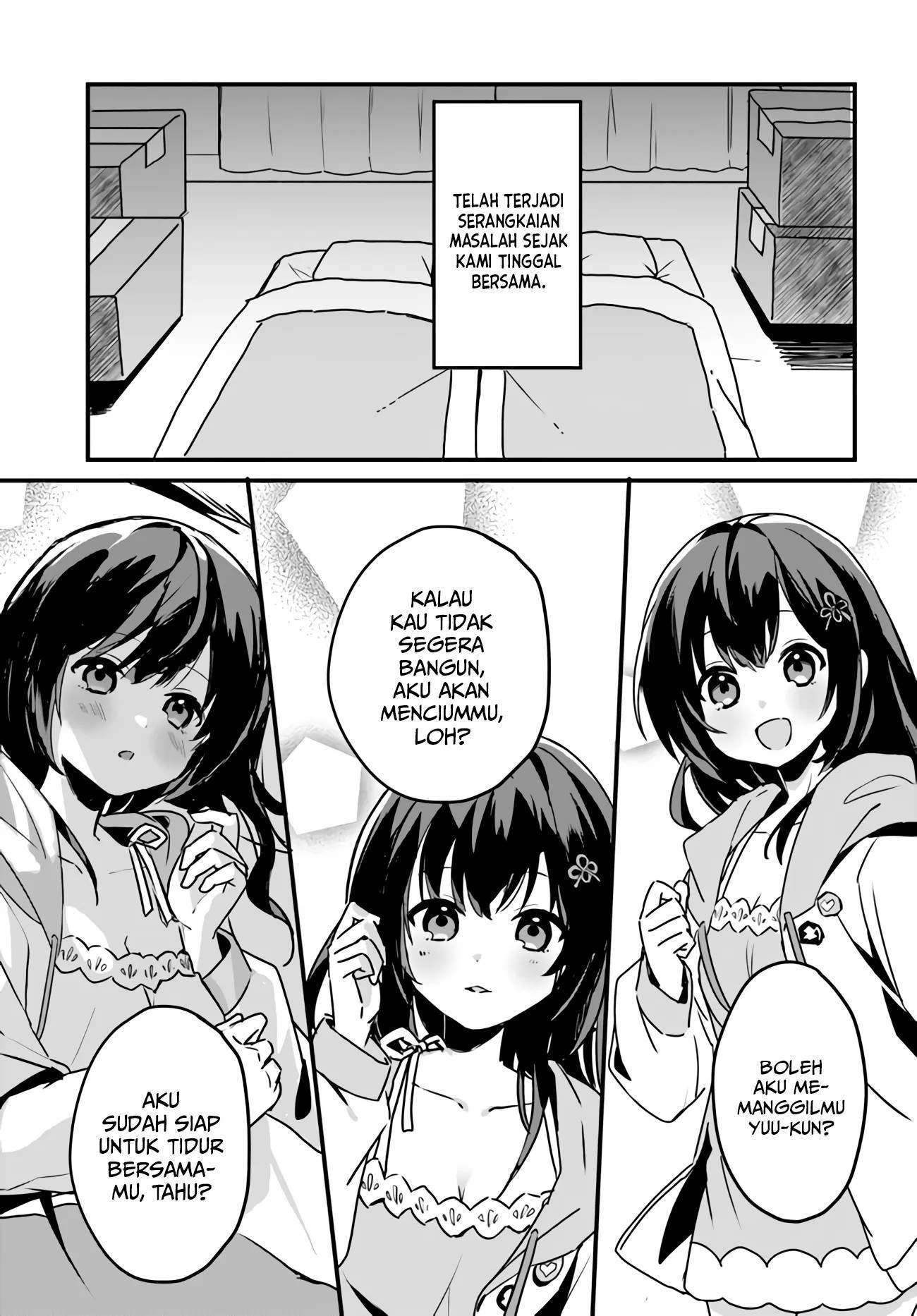 [Rouhou] Ore no Iinazuke ni Natta Jimiko, Ie dewa Kawaii shika Nai. Chapter 0 - halaman 4