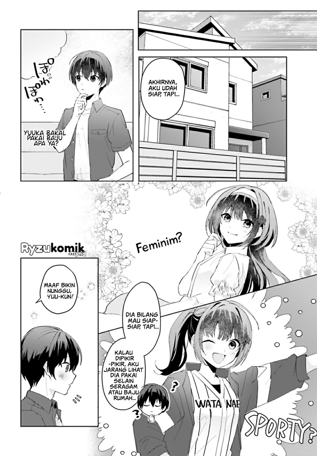 [Rouhou] Ore no Iinazuke ni Natta Jimiko, Ie dewa Kawaii shika Nai. Chapter 13 - halaman 13