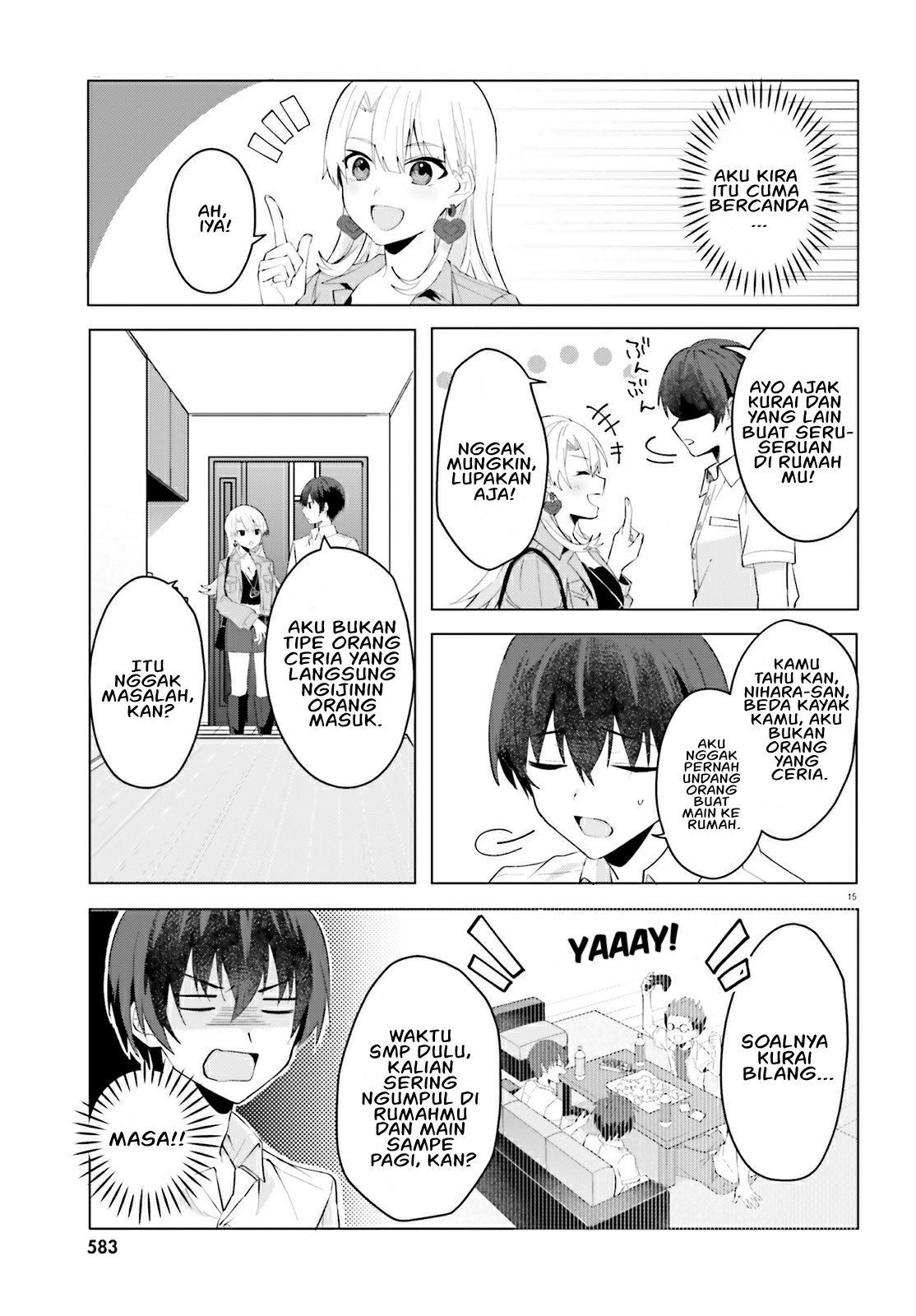 [Rouhou] Ore no Iinazuke ni Natta Jimiko, Ie dewa Kawaii shika Nai. Chapter 15 - halaman 16