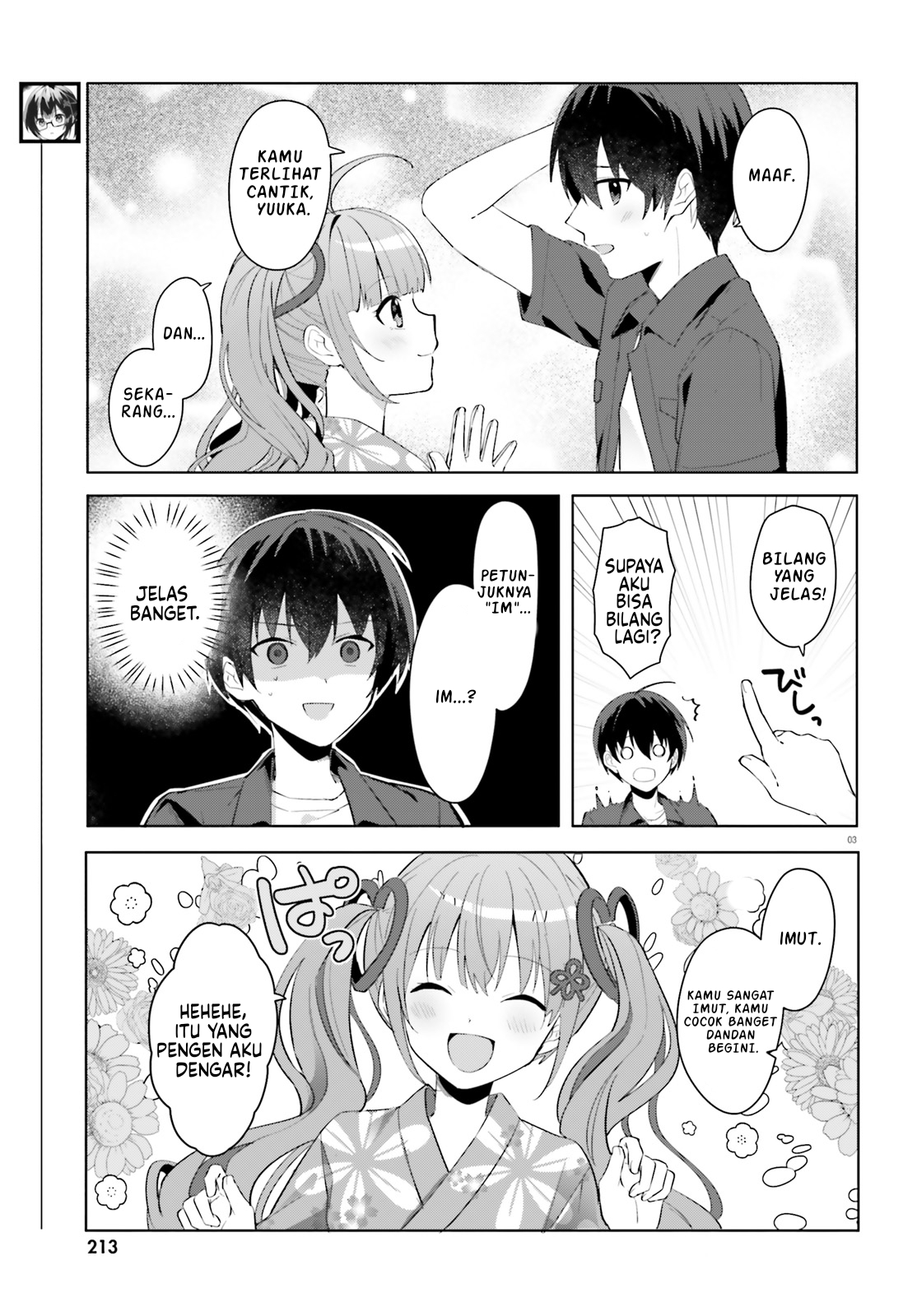 [Rouhou] Ore no Iinazuke ni Natta Jimiko, Ie dewa Kawaii shika Nai. Chapter 19 - halaman 4