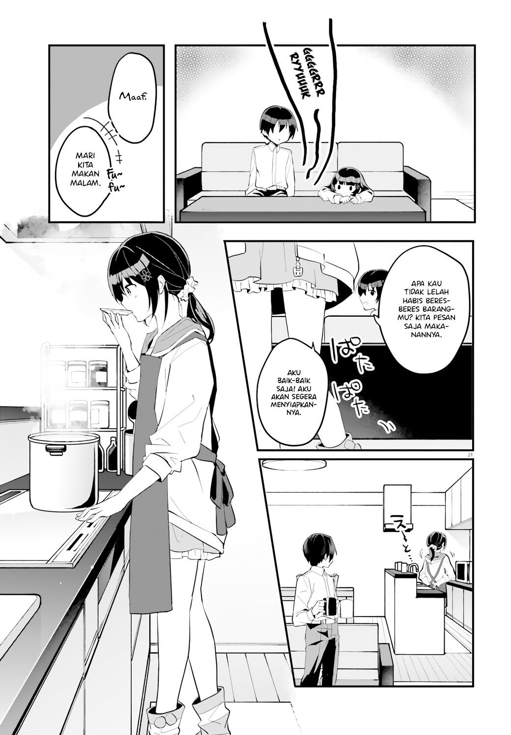 [Rouhou] Ore no Iinazuke ni Natta Jimiko, Ie dewa Kawaii shika Nai. Chapter 4 - halaman 22