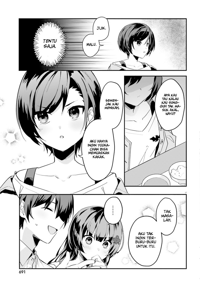 [Rouhou] Ore no Iinazuke ni Natta Jimiko, Ie dewa Kawaii shika Nai. Chapter 7 - halaman 18