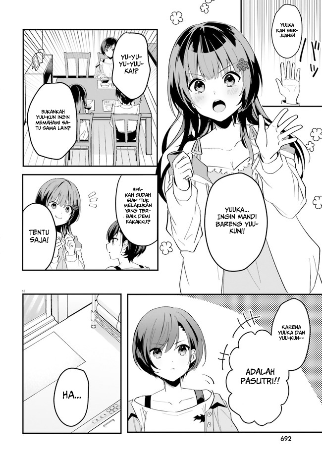 [Rouhou] Ore no Iinazuke ni Natta Jimiko, Ie dewa Kawaii shika Nai. Chapter 7 - halaman 19