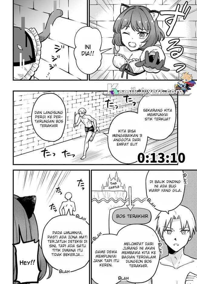 RTA Sousha wa Game Sekai kara Kaerenai Chapter 1.2 - halaman 19