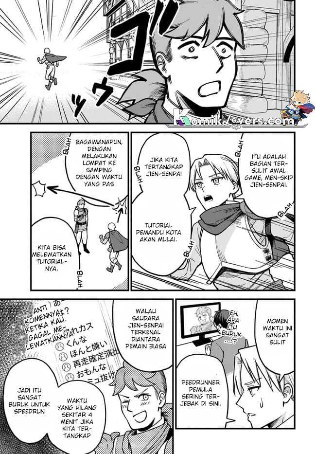RTA Sousha wa Game Sekai kara Kaerenai Chapter 1.2 - halaman 2