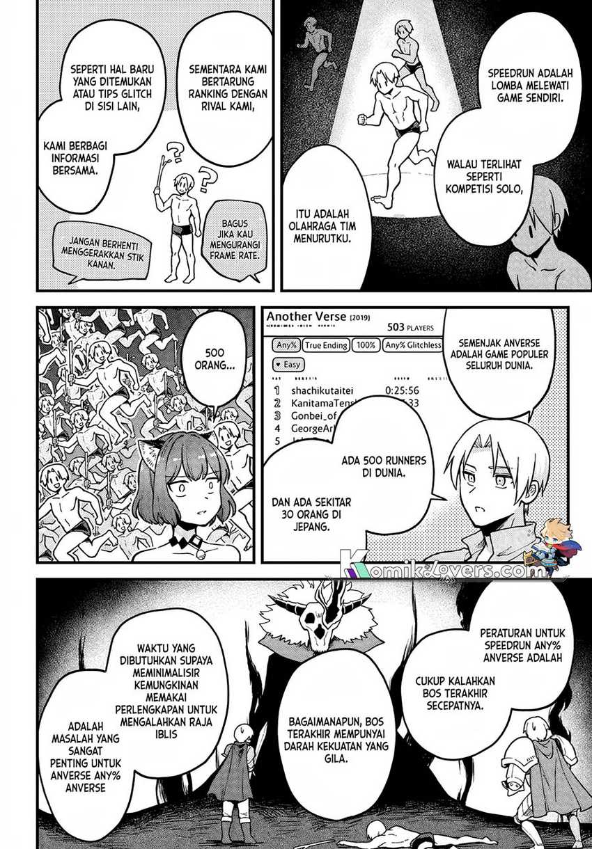 RTA Sousha wa Game Sekai kara Kaerenai Chapter 3 - halaman 13